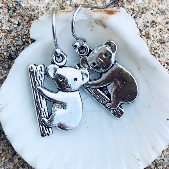 Koala Bear Earrings - Picture 2 of 4